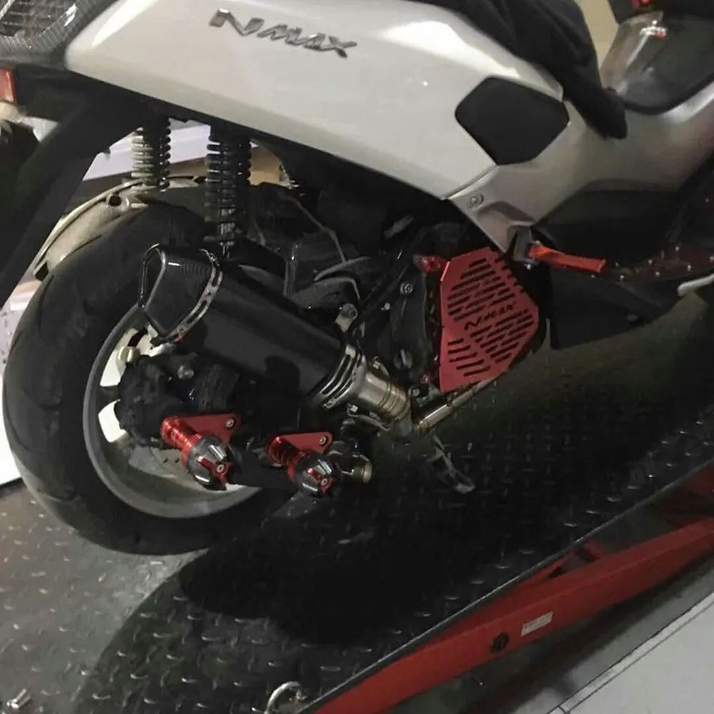 Модифицированный мотоцикл NMAX nmax задний карбоновый выхлоп глушитель полная система передняя средняя труба скольжения для yamaha nmax155