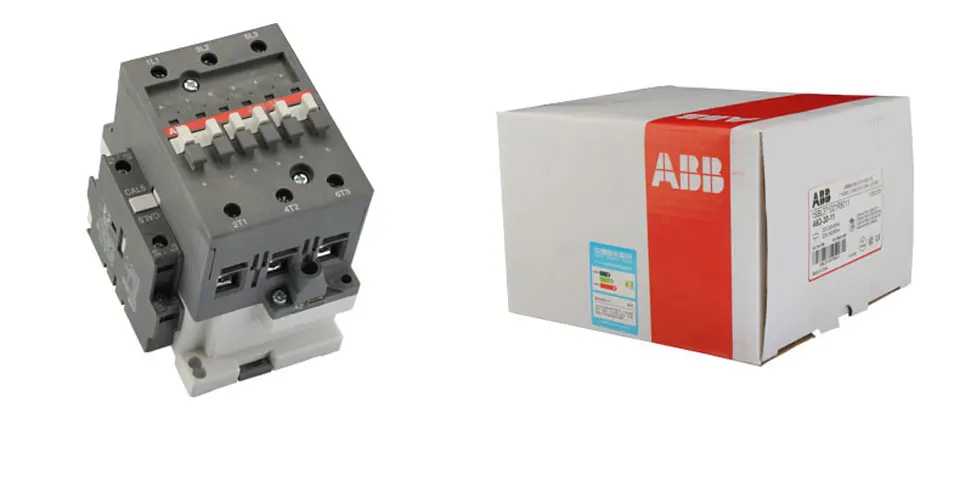 ABB AC Контактор A63-30-11 A50-30-11 A75-30-11 220V380V110V24V50A63A75AMain contact3NOAuxiliary contact1NO+ 1NC