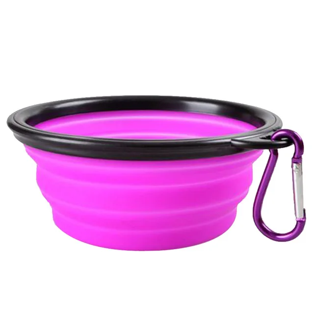 Dog Collapsible Bowl Folding Silicone Pet Travel Bowls NodPet