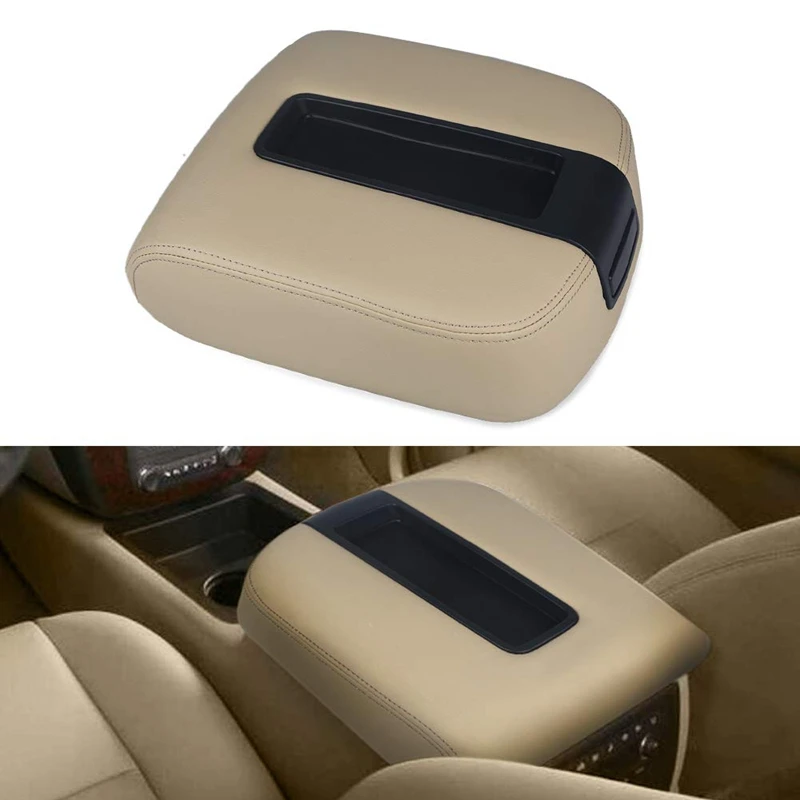 Крышка центральной консоли, крышка подлокотника для 2007- Chevy Chevrolet Silverado, Suburban, Avalanche, Gmc Sierra, Yukon, Yukon