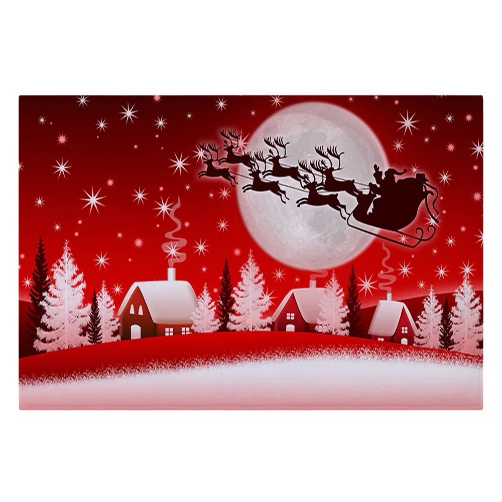 Рождественские украшения, коврики для дома, спальни, ковровый декор, рождественские украшения, 40x60 см