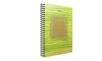 

GIPTA EDITION SPRALLİ CARTON COVER NOTEBOOK A4-100 LEAF KARELİ