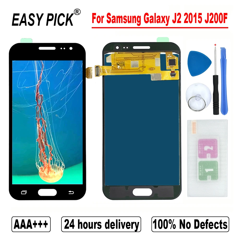 

For Samsung Galaxy J2 2015 J200F J200M J200H J200Y J200F/DS J200H/DS J200G/DS LCD Display Touch Screen Digitizer Assembly