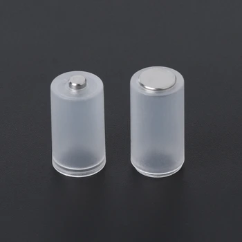 

4Pcs AAA To AA Size Portable Battery Converter Adapter Spacer Switcher Case Box