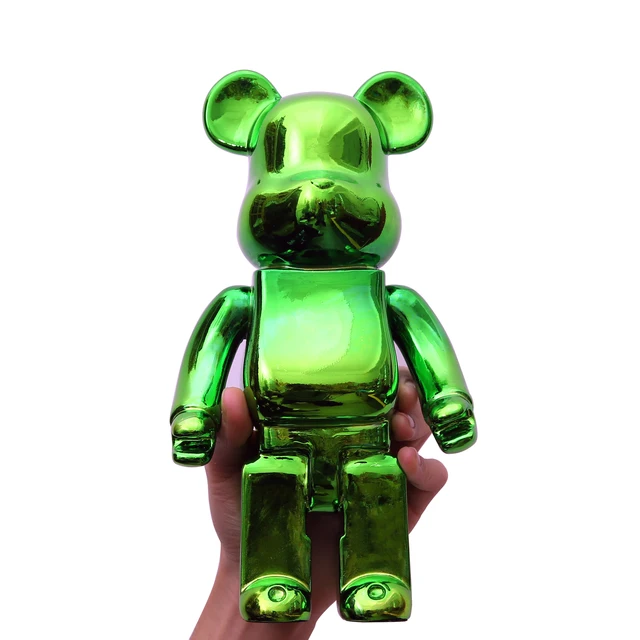 Figurines For Interior 28Cm Bearbrick  400% Be@rbrick  Games Home Decoration Desk Accessories Luxury Living Room Decoration New X4