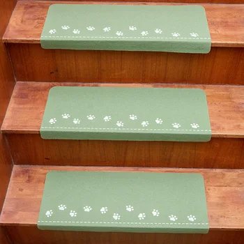 

luminous safety stairs pad at night anti slip door step mat washable kitchen floor mat christmas decorations for home DW257
