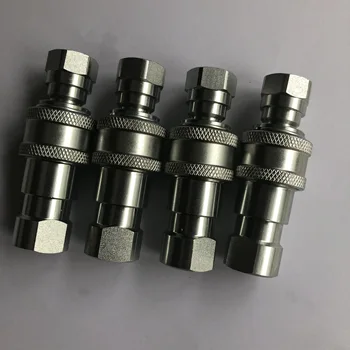 

30 set (60pcs=30Male+30Female) 1/4" ISO 7421 B series hydraulic quick coupler coupling