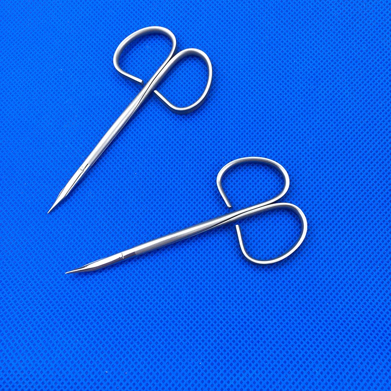 

plastic surgery scissors Dental Ophthalmic surgery scissors Stainless steel cosmetic plastic surgery double eyelid