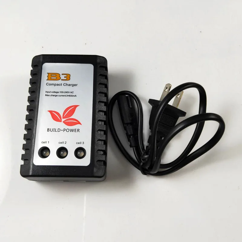 B3AC Compact Charger Pro Lipo Battery Adapter 2S 3S 7 4 V 11 1 профессиональное зарядное устройство +