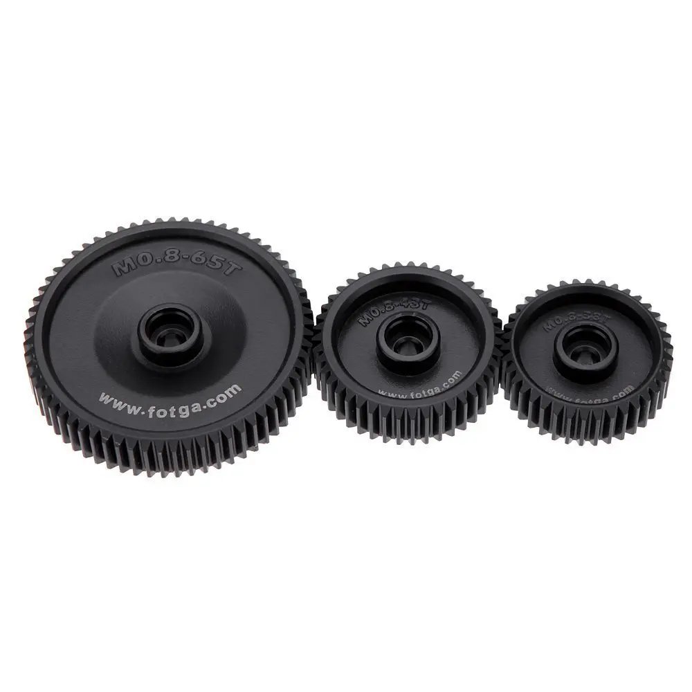 Fogta Standard 38T 43T 65T 0.8 Mod Pitch Gear Set For DP500II S 2S DP3000 Sharpen Follow Focus