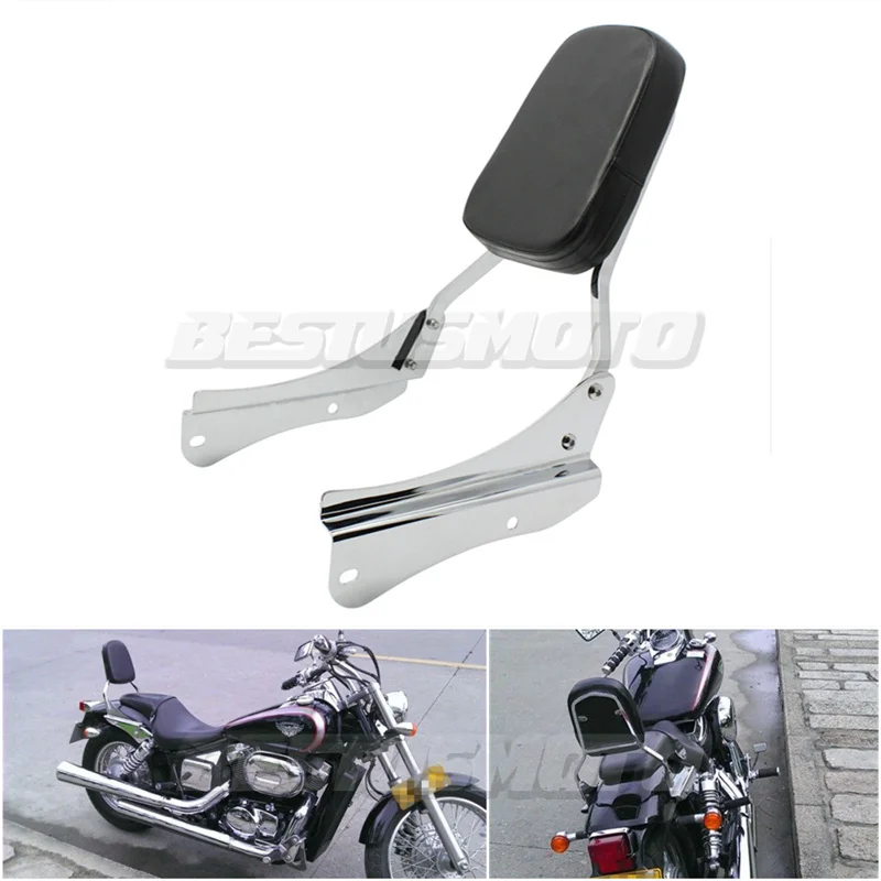 Аксессуары для мотоциклов хромированная спинка шина Sissy Honda Shadow Spirit 750 VT750 2001 2002 2003