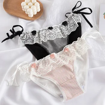 

3PCS/lot Sexy cotton Panties Soft Briefs Women Underwear Ladies Panty Transparent Underpants Lingerie Intimates TWY 815
