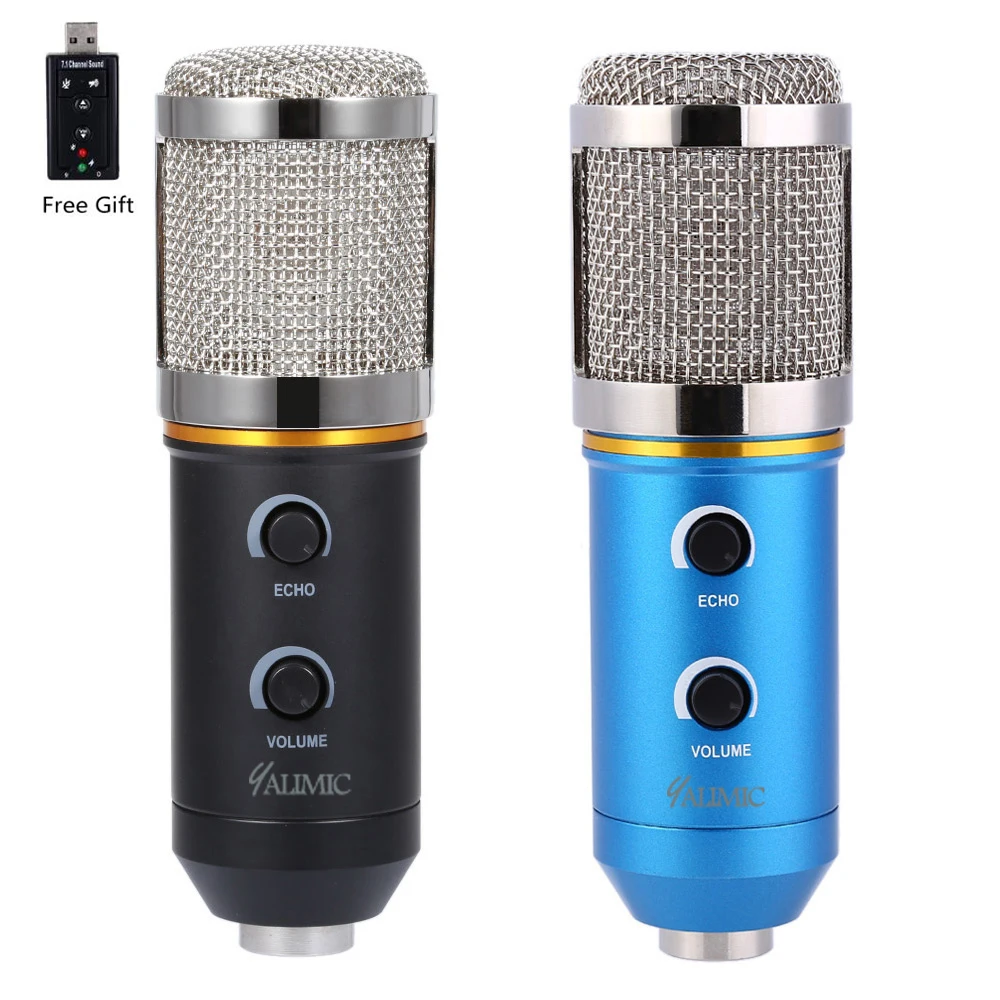 Mkf200tl Microphone Adjustable Sound Volume Noise Reduction Condenser