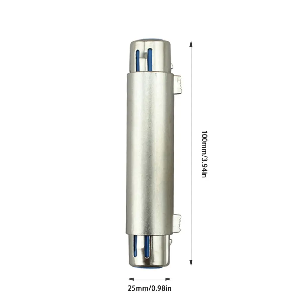 

Xlr 3 Pin Female To 3 Pin Xlr Female Coupler/adapter 1st Class Post Black