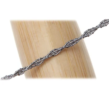 Field Survival Stainless Wire Saw Hand Chain Saw Cutter Outdoor Emergency Survival Tools Fretsaw Camping Hunting Wire Saw 5