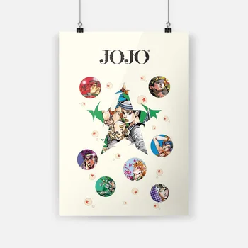 

JoJo no Kimyou na Bouken Anime Canvas Poster Painting Wall Art Decor Living Room Bedroom Study Home Decoration Prints