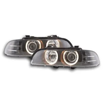 

FKFSBM011023faro Angel Eyes BMW 5 Series E39 year Constr. 95-00 Black