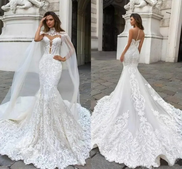 Vestido novia сексуальное свадебное платье русалки подвенечные свадебные платья белые кружевные аппликации свадебное платье невесты
