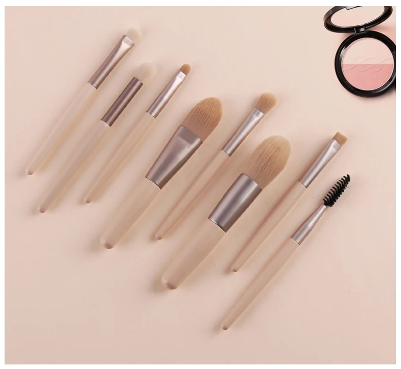 ZOREYA Portable Makeup Brushes Pro Set Cosmetic Tools Eye Shadow Foundation Powder Eyelash Lip Biush Make Up Brush Set Beauty