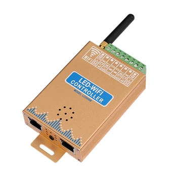 

Wifi Connection Musical Control LED Digital Pixel Strip Light Controller, 2048 Pixel LED Screen Controller