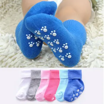 

Newborn Baby Socks Spring Summer Baby Boy Girl Cotton Socks Sokken Infant Toddler Kids Anti Slip Floor Socks neonato 0-3Y