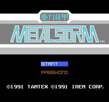 

Metal Storm 60 Pins English Version Game Cartridge for 8 Bit 60pin Game Console