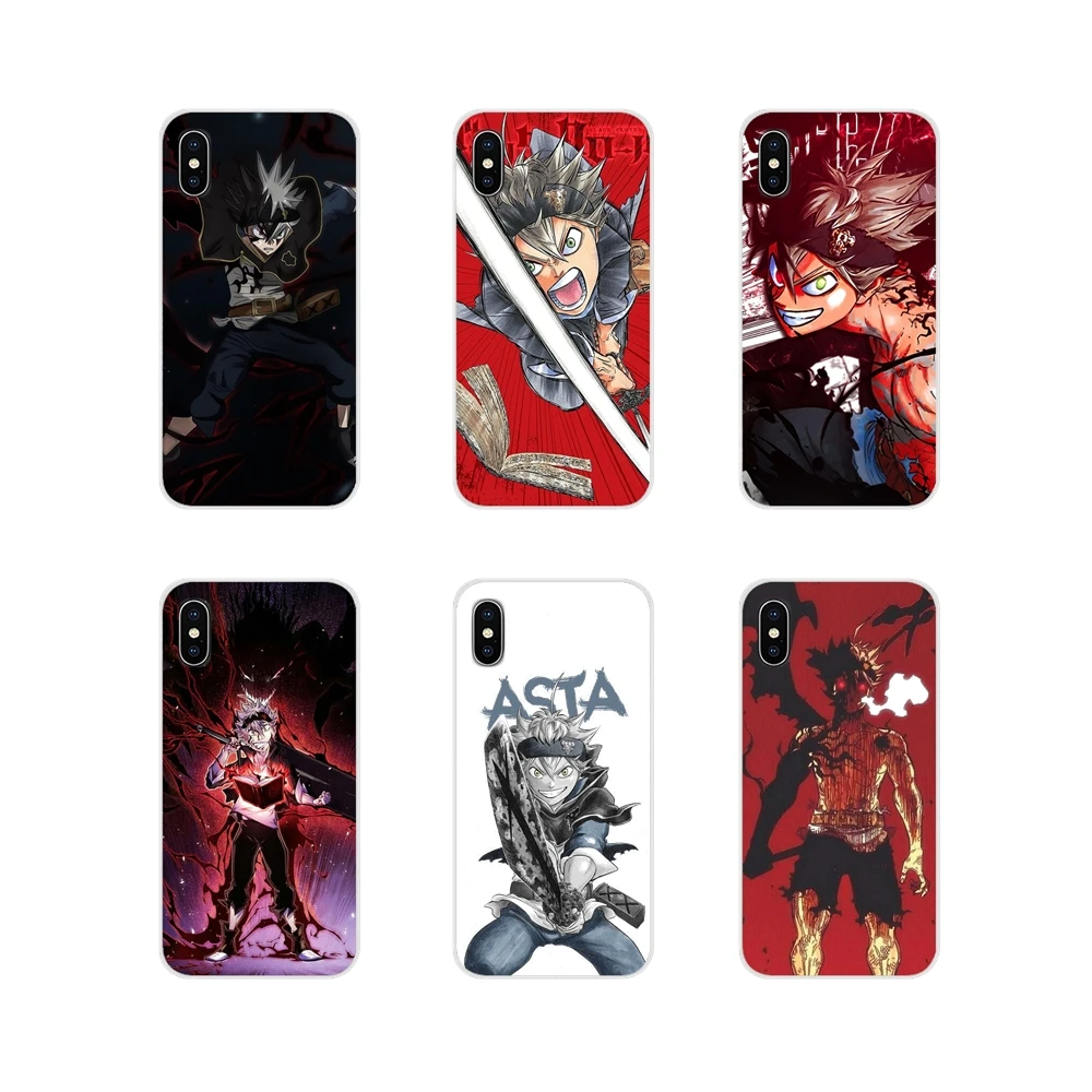 Cell Phone Cases Covers Black Clover Anime Cartoon For Sony Xperia Xa1 Xa2 Xz1 Xz2 Z1 Z2 Z3 Compact M2 M4 M5 C6 L2 Ultra Premium Phone Case Covers Aliexpress