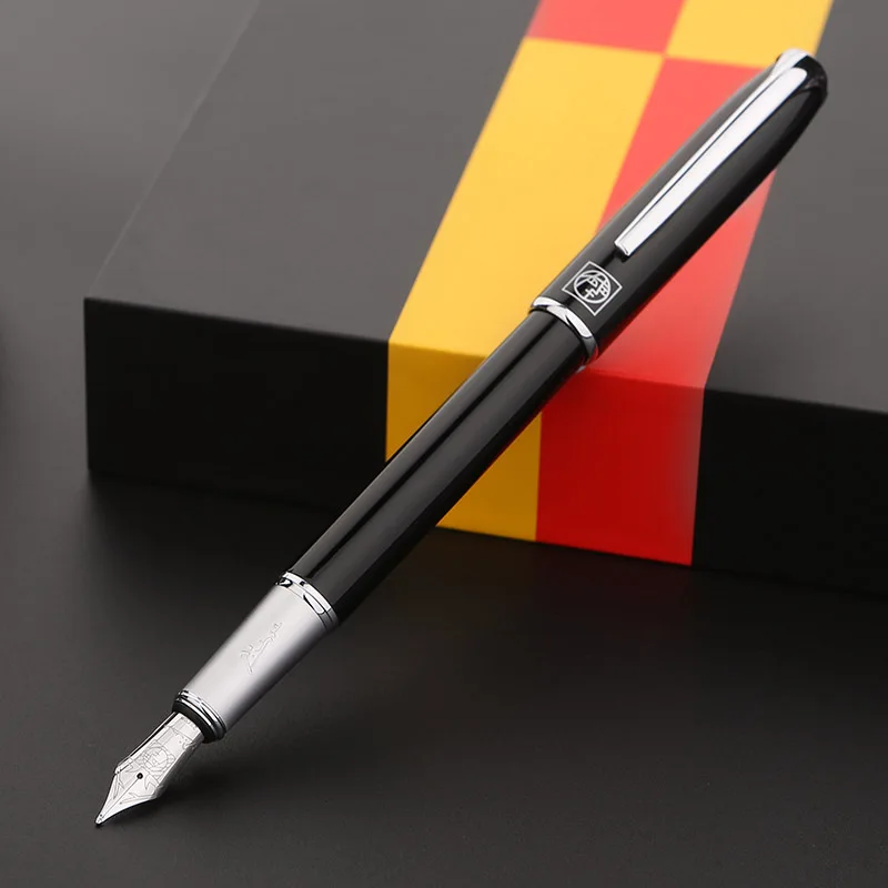 luxury High quality brand color classic 916 Fountain Pen Elbow beauty pen gift lettering gift box Stationery Office Supplies 3