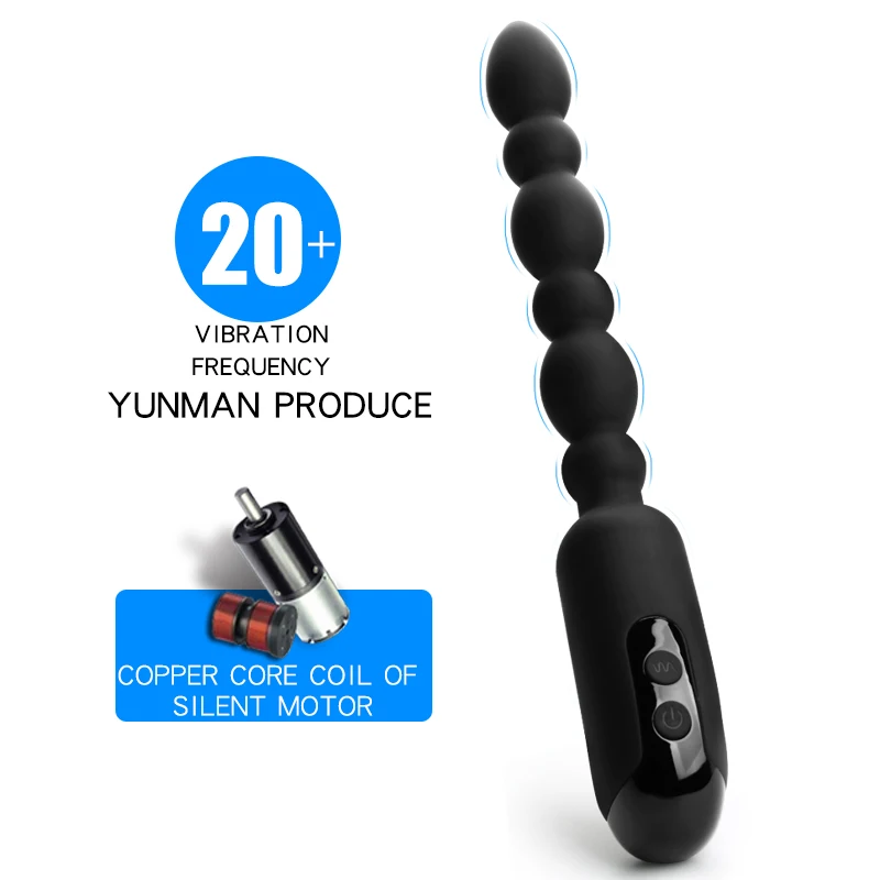 Unisex Wireless vibration Bead string Spot Massage adult's Toy Adult Product Stimulation for Women Men Plug Relax Massager