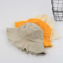 Женские головные уборы Харадзюку, Панама, шляпа для рыбалки, уличная Панама, хип-хоп кепка, мужская летняя шапка для рыбака, женская шапка