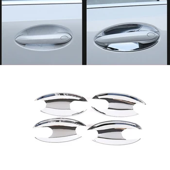 

Carbon Fiber Chrome Style ABS Door Bowl Cover Trim Accessories For BMW G28 325i 3 Series 2020