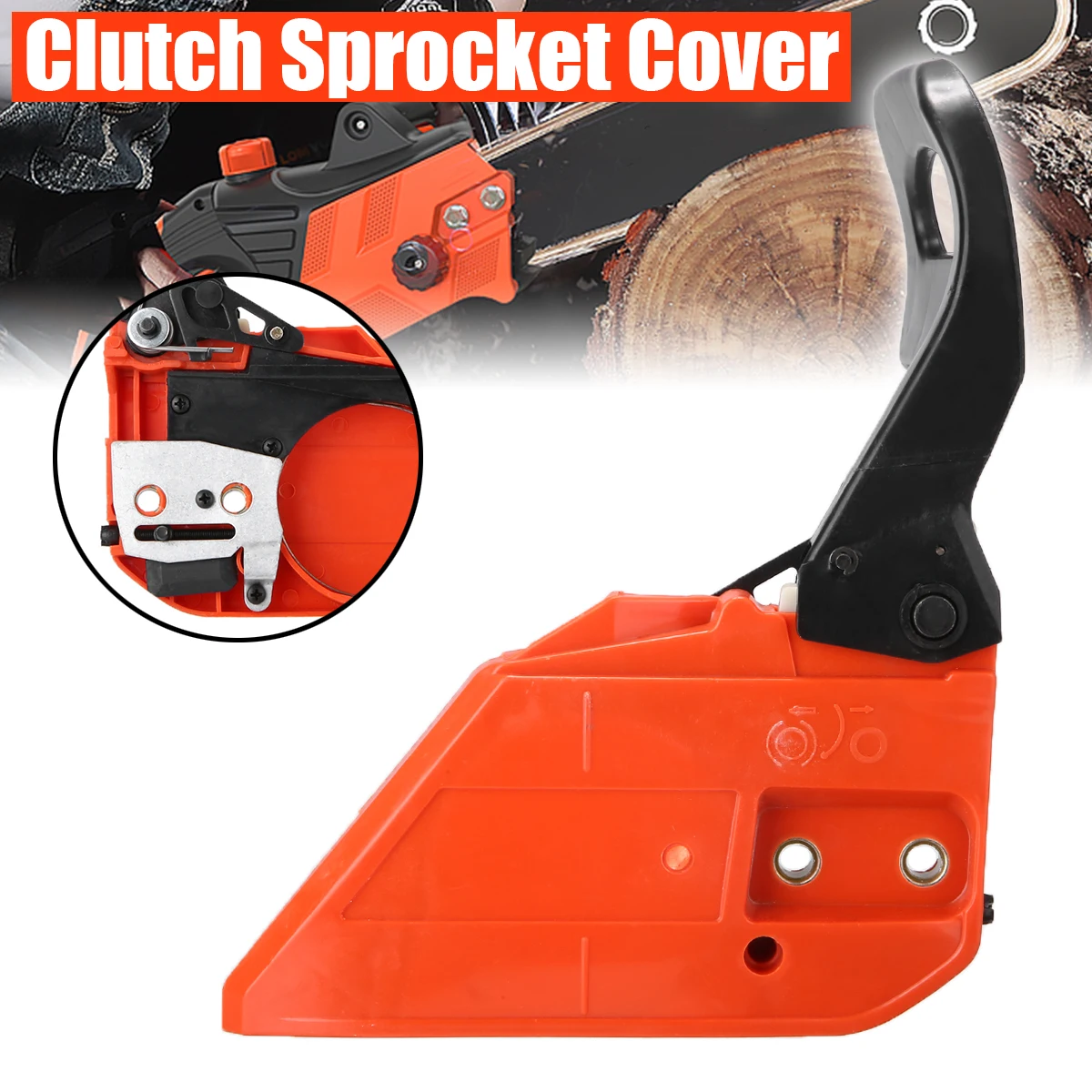 Clutch Sprocket Chain Cover Brake Handle Clutch Cover Fit for for