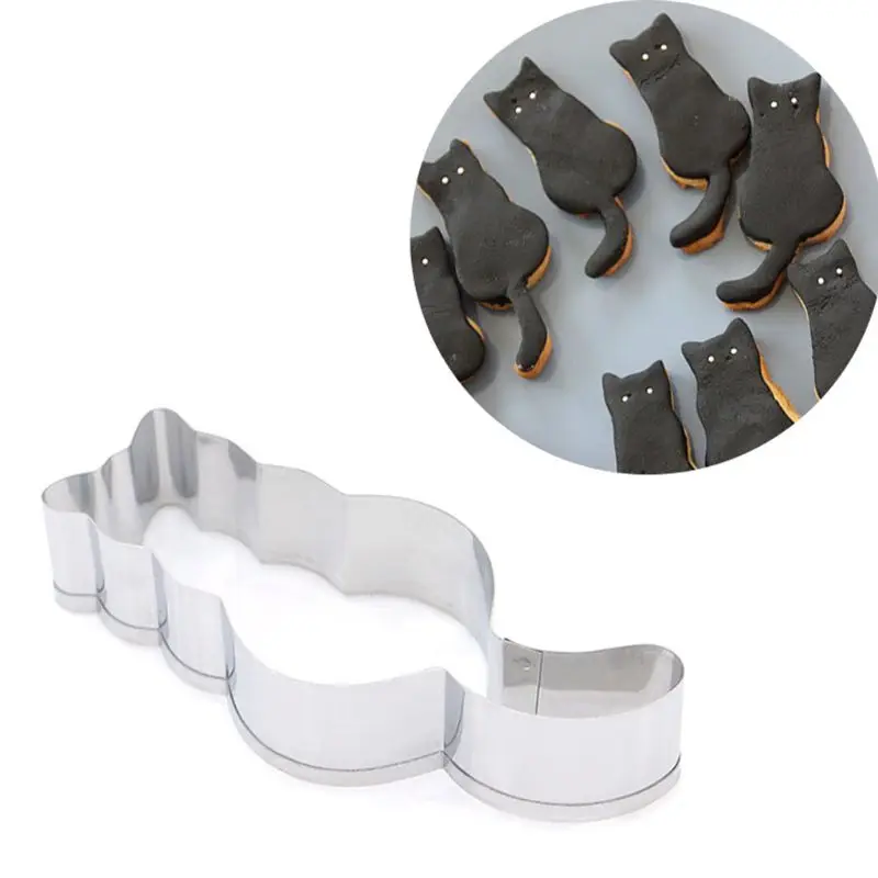 5pcs/set Animal Pet Cookie Cutter Mold 3D Sugar Craft Pastry Biscuit Fondant Cake Baking Mould DIY Decorating Tool