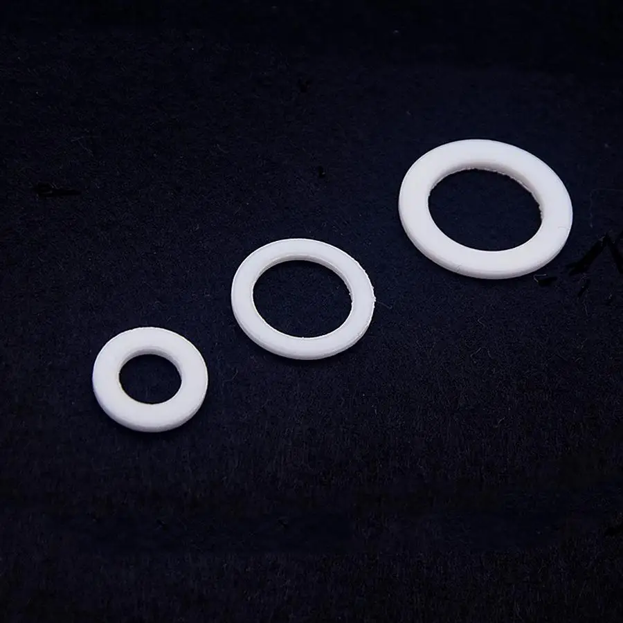 

28x18x2mm PTFE Flat Washer Gaskets Spacer Insulation Sealing Ring Strip