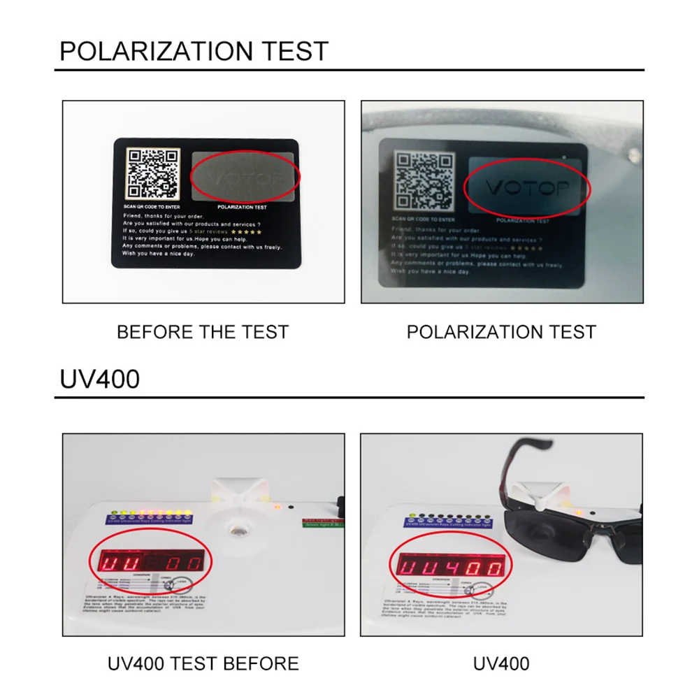 VOTOP Polarized Sunglasses Men Anti Glare Lens UV400 Aluminium Magnesium Frame Sun Glasses For Driving Fishing Travel_voghion.com