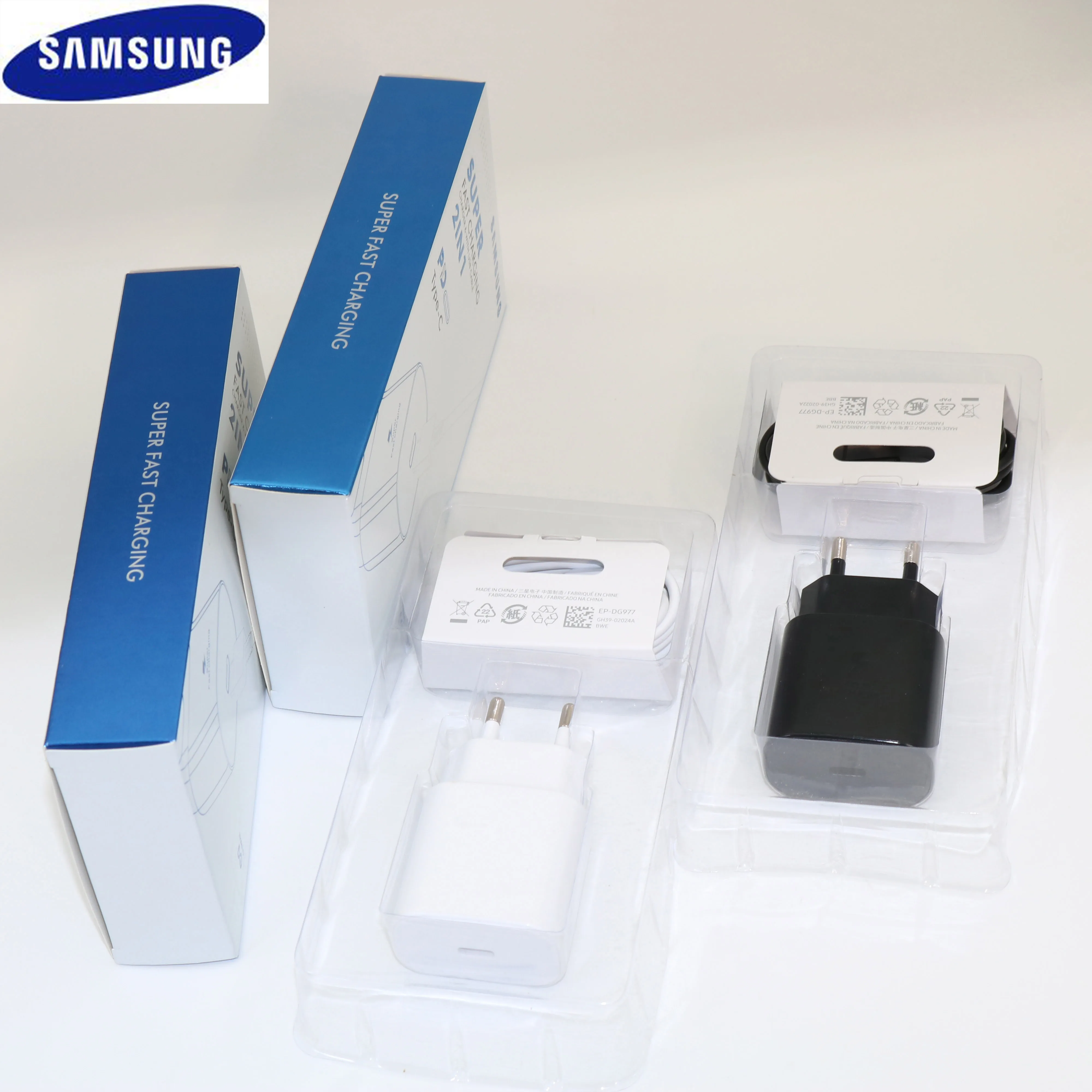 Супербыстрое зарядное устройство для мобильного телефона Samsung Note 10 plus 25 Вт Usb PD PSS