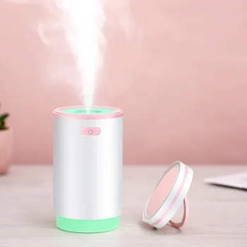 

USB Aromatherapy Diffuser Mini Humidifier Air Refresher with LED Light for Home Office Car P7Ding