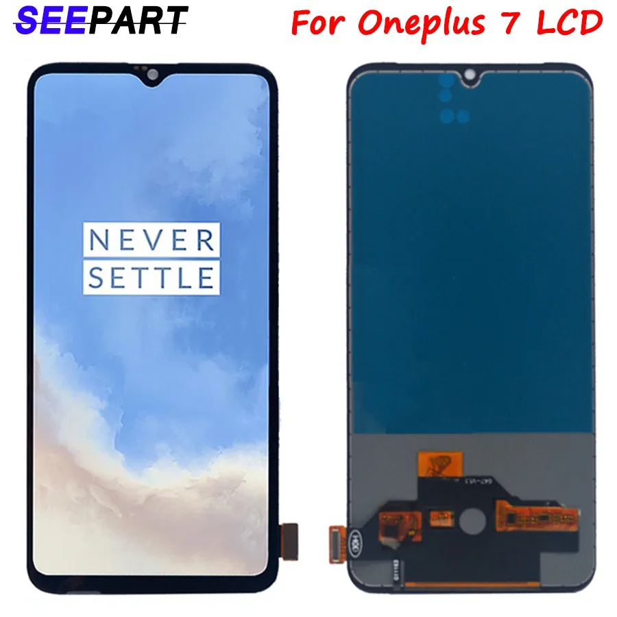 ЖК-экран для OnePlus 7 6 41 дюйма с сенсорной панелью и дигитайзером запасные части |