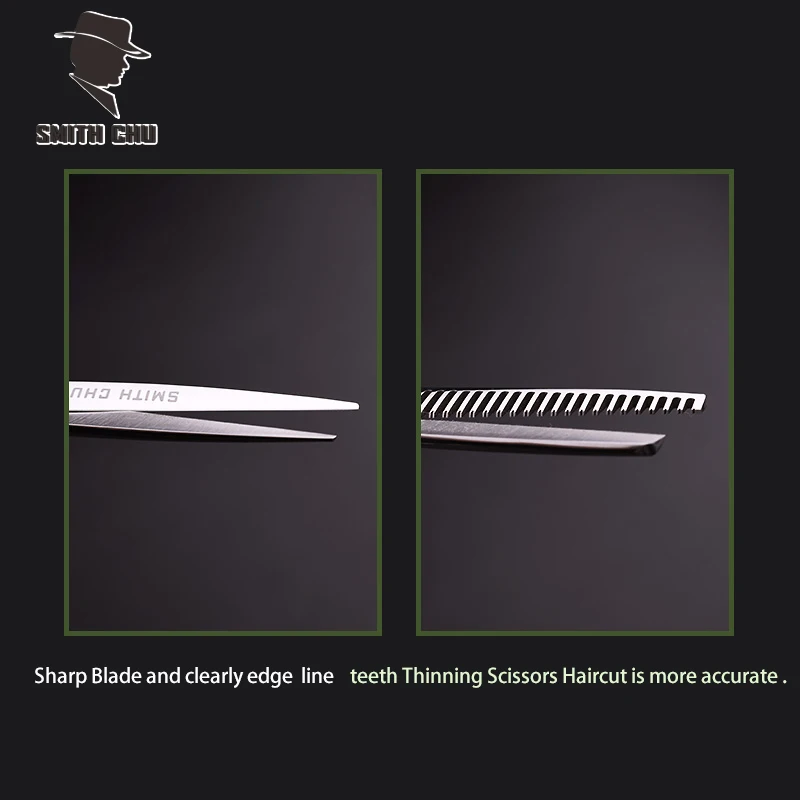 Smith Chu XL120 Mirror Polished Hairdressing 6 Inch 440C Stainless Professional Salon Barbers Cutting Scissor Hair Scissor Smith Chu XL120 Mirror Polished Hairdressing 6 Inch 440C Stainless Professional Salon Barbers Cutting Scissor Hair Scissor