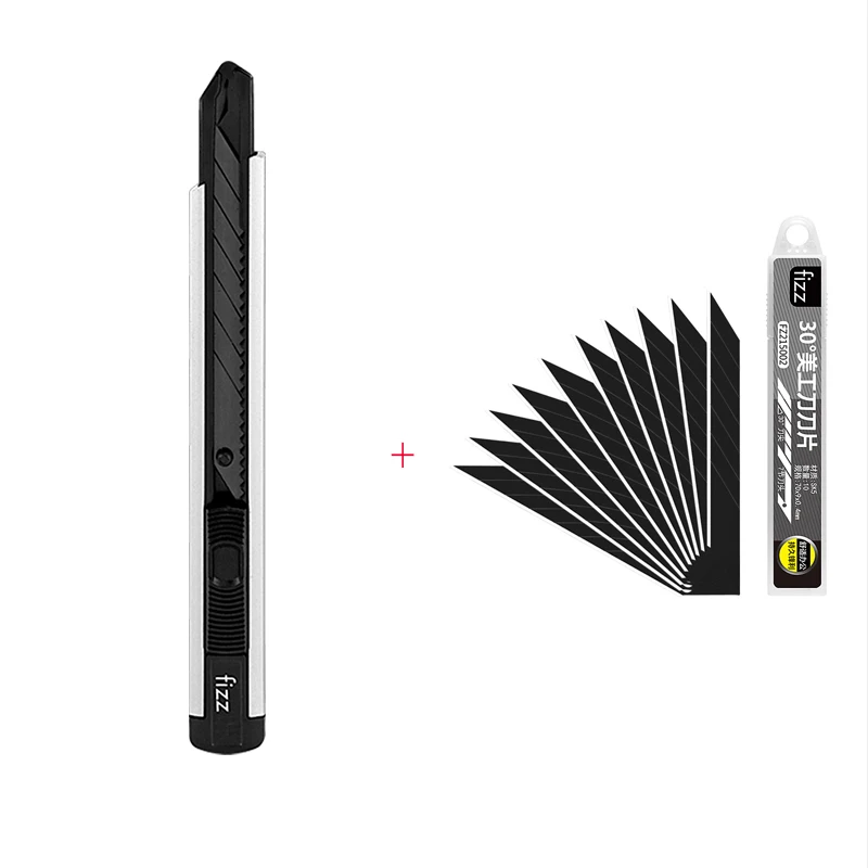 knife with blade (G) Xiaomi Fizz универсальный нож, дизайн, 30 градусов, острый угол резки, складной нож, FZ215001-H металлическим лезвием, самофиксирующийся - Цвет: knife with blade (G)