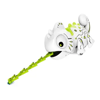 

RC Robot Dinosaur Toys Electronic Chameleon Model Intelligent Robot Toys Kit hungry chameleon robotic toy