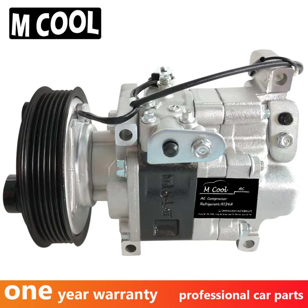 

Brand New For Ac Compressor Mazda 3 1.3 1.6 BP4K-61-K00 H12A1AG4DY H12-A1A-G4DY BP4K61K00A BP4K61K00B