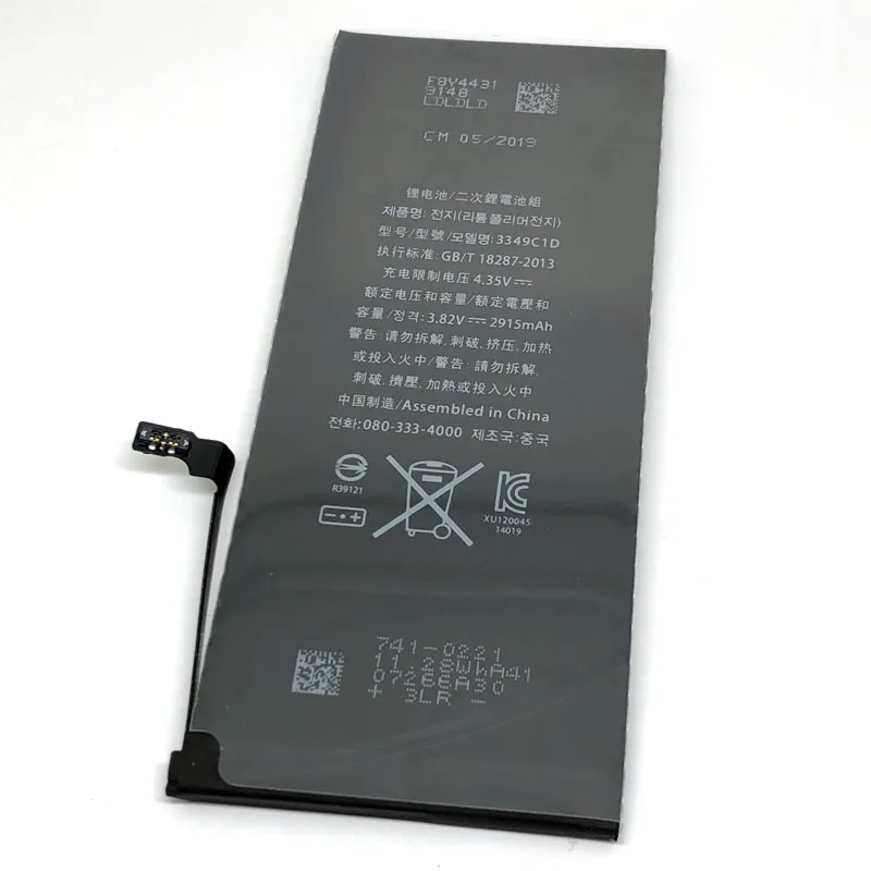 6 plus 0 цикл уплотнение oem большой емкости мобильного телефона аккумулятор для apple iphone 6 plus iphone 6plus iphone 6 plus bateria много