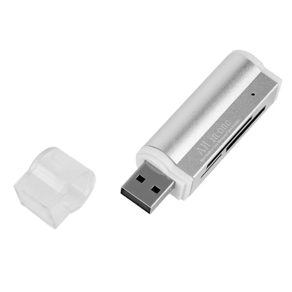 

Universal All in one Mini Multi in One Memory Card Reader Mini Phone Extension Headers Micro USB OTG Adapter High Quality