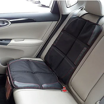 

Leather Oxford Cotton Auto Car Seat Protector Universal Car Baby Kids Wear Kick Pad Protective Mats Pads for Seats Protection