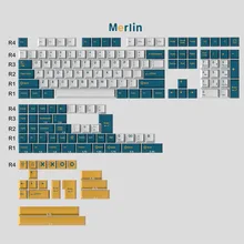 

173 Keys GMK Arctic Merlin Olivia keycap Factory Height ABS Bicolor Dye Cherry MX For Mechanical Game Keyboard Keycap