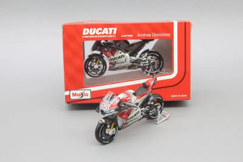Maisto 1 18 1 18 Scale WGP 18 2018 Ducati Desmosedici Dovi No4 Racing Motorcycles Motorbikes 5