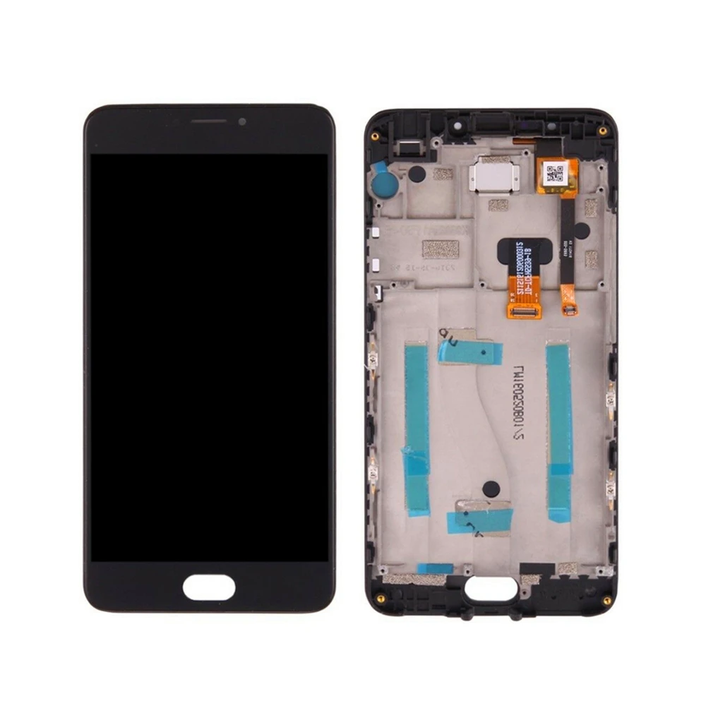 5," ЖК-дисплей+ рамка для Meizu M3 Note L681H M681H ЖК-дисплей с сенсорным экраном дигитайзер сборка Замена 1920x1080