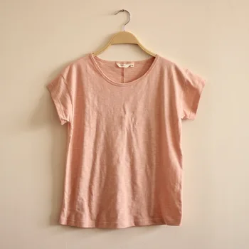 

Fashion Logo Printing T Shirts orange Women's Short Sleeve Fashion 100% cotton Female T-Shirts