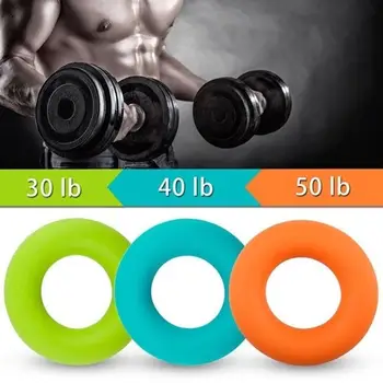 

Gripper Reusable Environmental Multi Specification Multicolor Silica Gel Stretcher Bodybuilding Finger Grip Ring